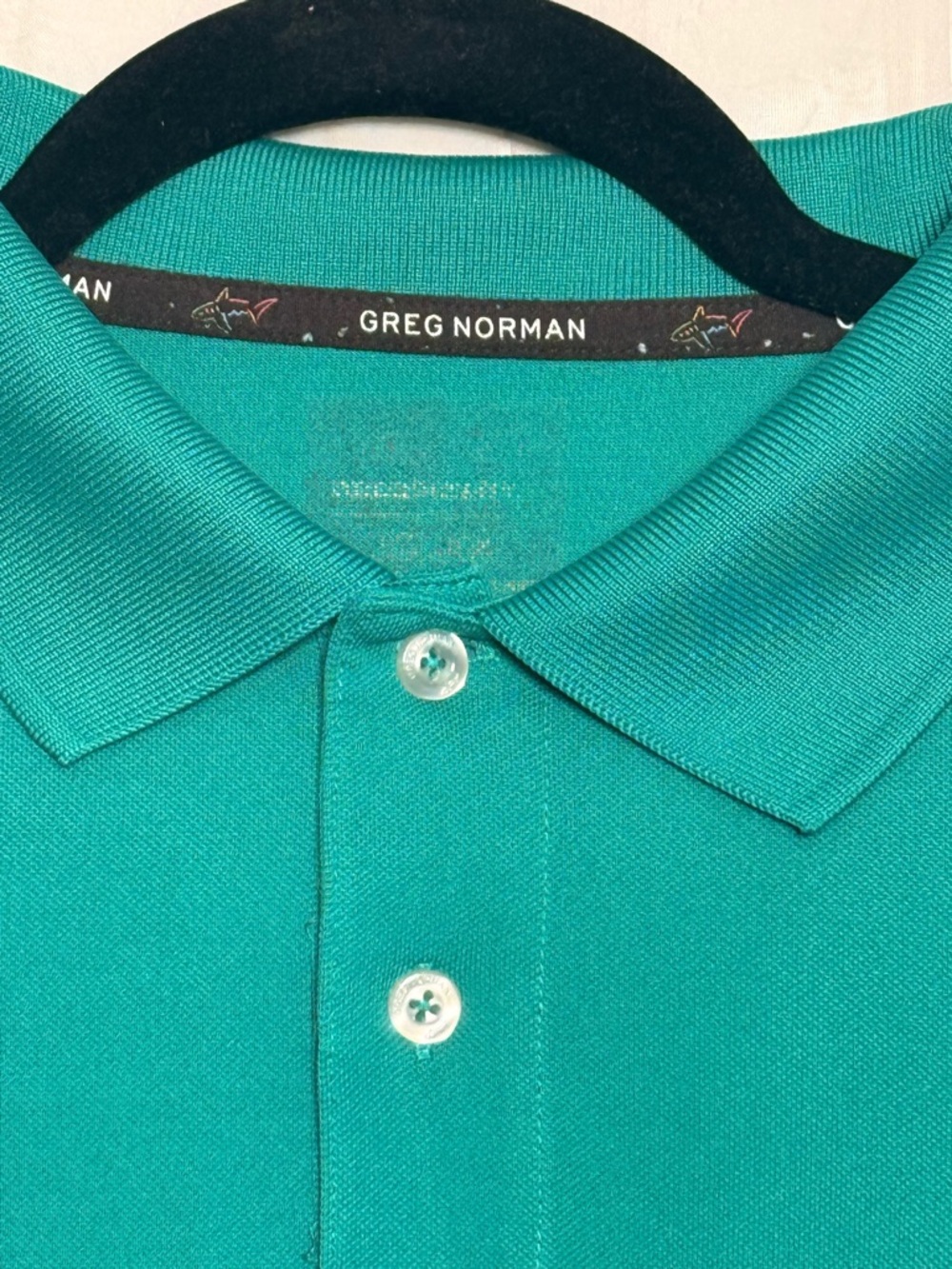Greg Norman Collection Men's Teal-Green Polo